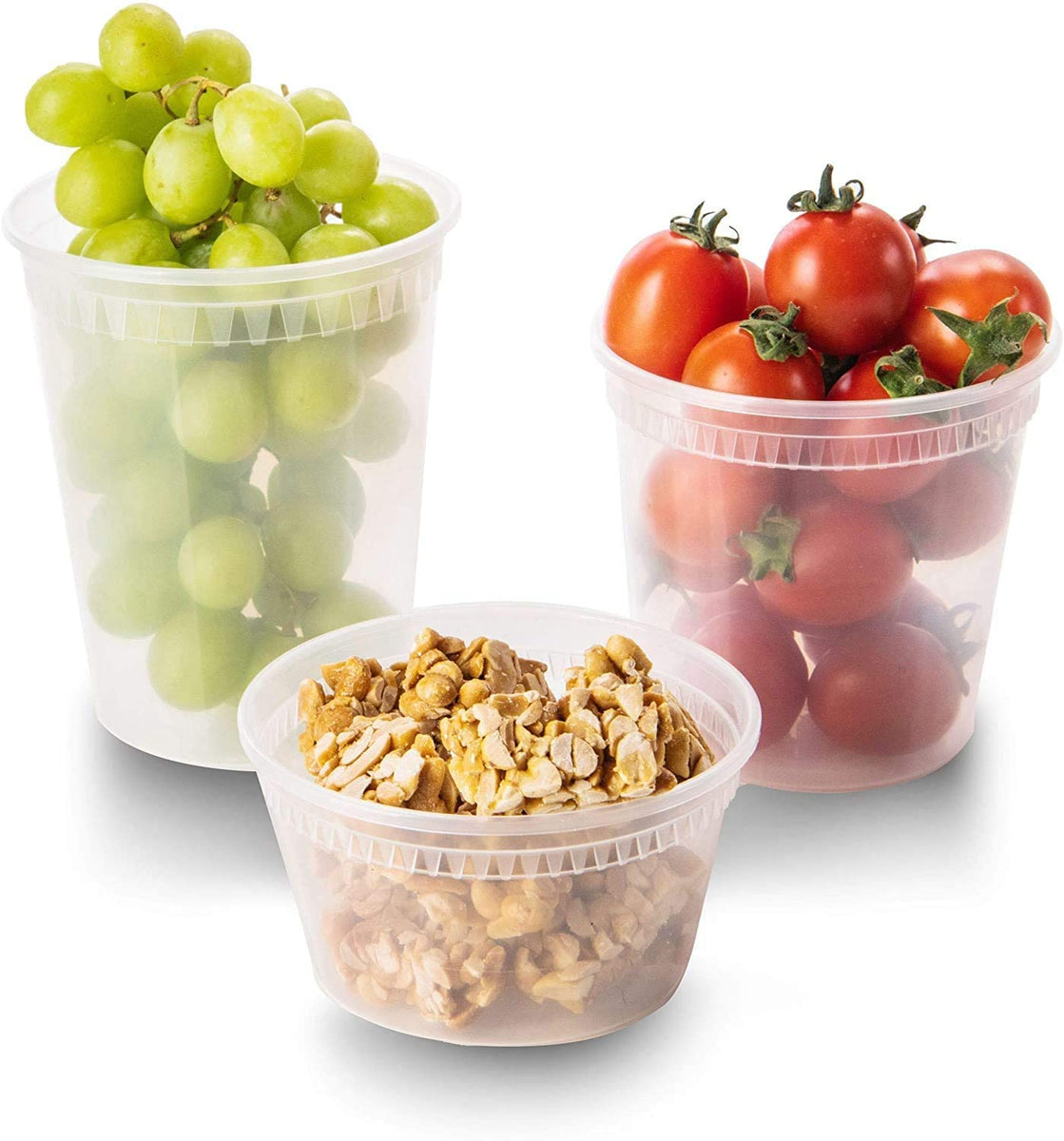 Member's Mark Plastic Deli Containers with Lids (8 oz., 240 ct