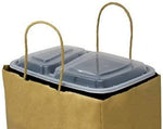 [CTC118] Paper Carry Bags With Secure Sealing Tape - 14" x 9.5" x 15.3" (100/150/200/250 Pack)