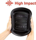 [CTC-SRIB08] 1 Compartment Rectangular Meal Prep Container with Lid - 21oz (100/150/200 Pack)