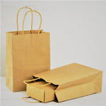 [CTC119] Paper Carry Bags With Secure Sealing Tape - 10" x 6" x 10" (100/150/200/250 Pack)