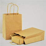 [CTC117] Paper Carry Bags With Secure Sealing Tape - 13" x 7" x 13" (100/150/200/250 Pack)