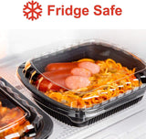 [CTC-SRIB08] 1 Compartment Rectangular Meal Prep Container with Lid - 21oz (100/150/200 Pack)