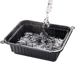 [CTC-8300] 1 Compartment Rectangular Meal Prep Container with Lids- 12oz (50/100/150 Pack)