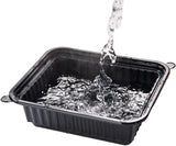 [CTC-8300] 1 Compartment Rectangular Meal Prep Container with Lids- 12oz (50/100/150 Pack)