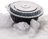 [CTC-8311] Round Meal Prep Bowl Container with Lids - 16oz (50/100/150 Pack)