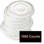 Flat Cup Lids - 16oz (1000 Counts)